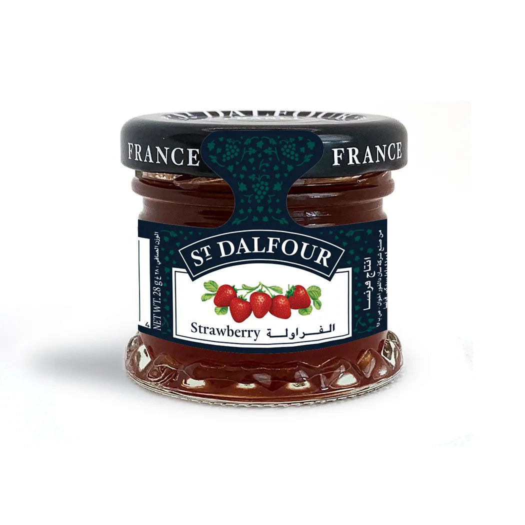 St. Dalfour Strawberry Jam, 28g 1x72pcs